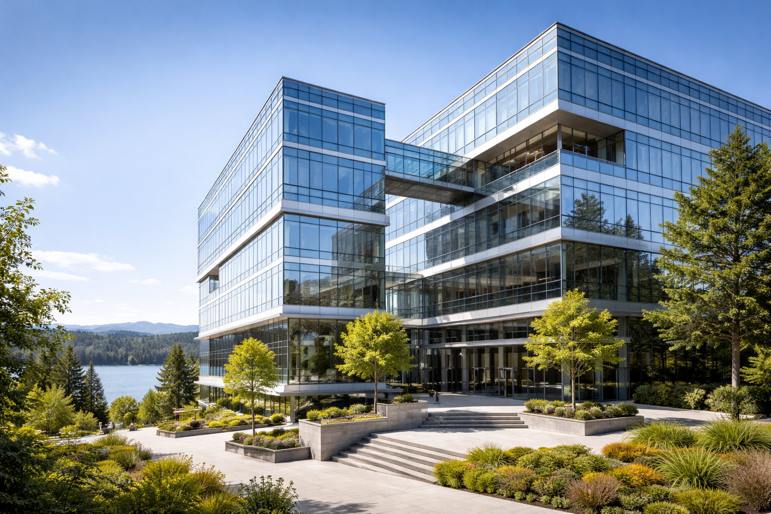 Modern architectural structure